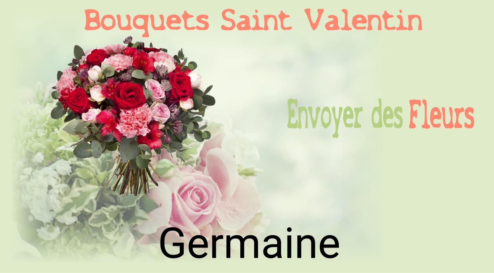 Roses de Saint-Valentin livrées à Germaine